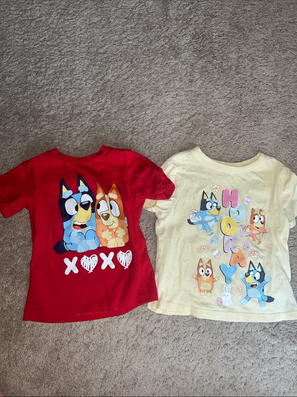 Bluey & Friends Kids Short Sleeve Shirts
